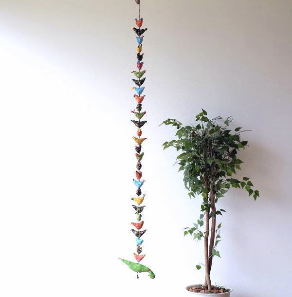 楽天市場】鳥 バード ベル おしゃれ オーナメント ガーランド 壁飾り