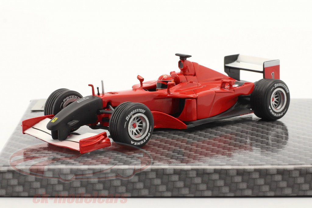 Ixo 1:43 Michael Schumacher Ferrari F2001 #1 イタリアの GP 方式 1