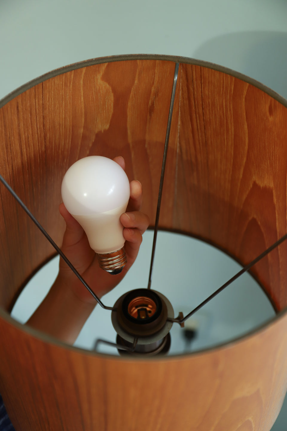 トラックファニチャー フロアランプ ウォルナット チーク/Truck