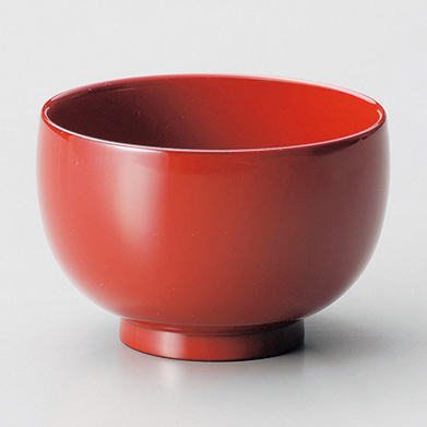 汁椀揃え 根来 5客セット【製造中止・在庫限り】 漆器の井助