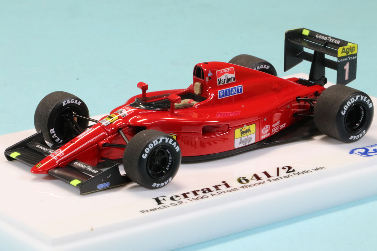ロムファクトリー 1/43 フェラーリ 641/2 フランスGP 1990 Winner A