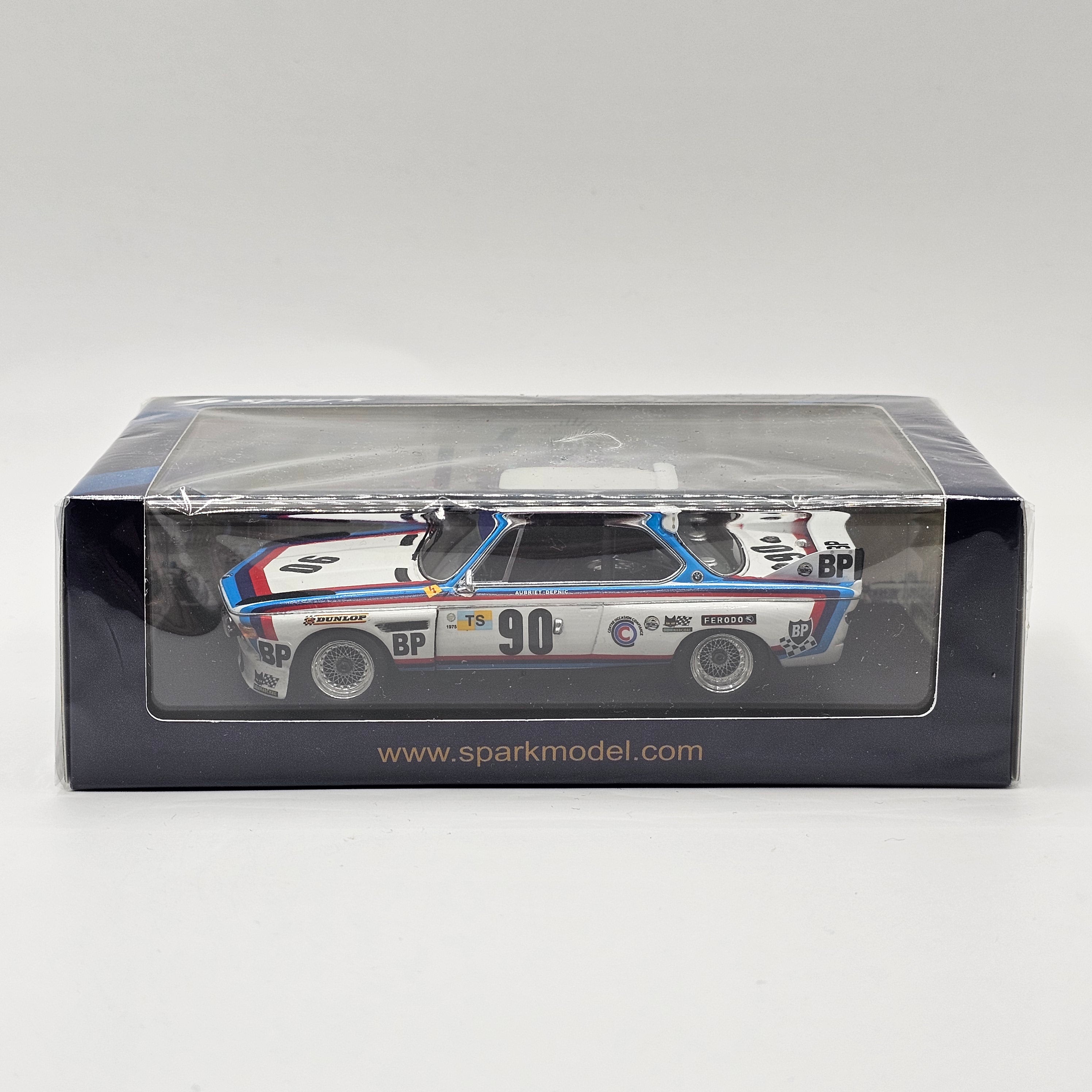 Spark BMW 3.0 CSL #90 24H Le Mans 1975 C. Aubriet 'Depnic' 1/43 Scale