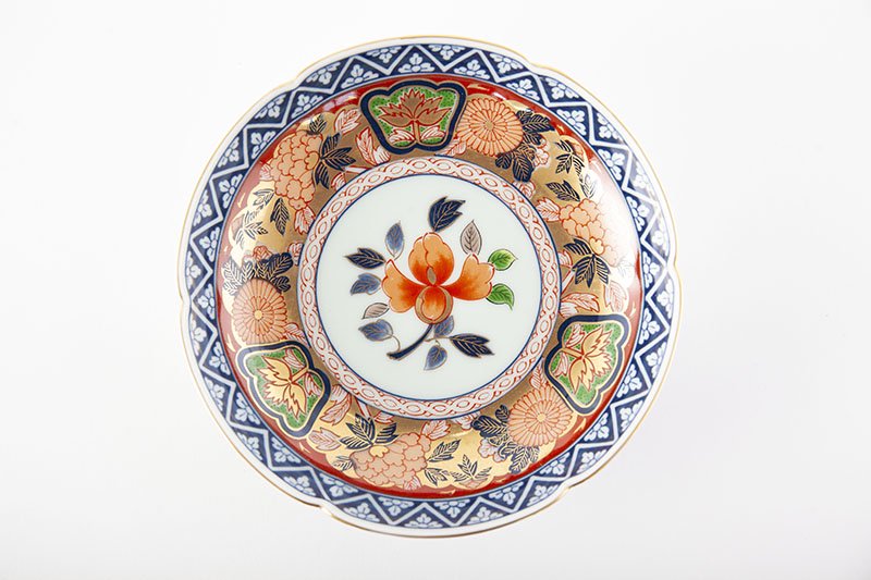 極錦金彩古伊万里様式【和皿揃(5枚)】 木箱入｜有田焼なら賞美堂本店