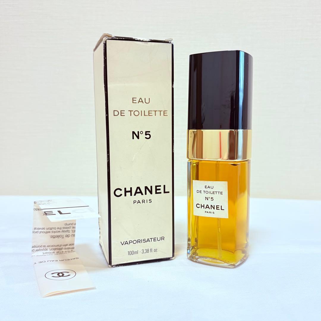 新品未使用　CHANEL シャネル　N°5 オードトワレ　香水　100ml CHANEL（シャネル） N°5 オードパルファム 100ml 香水 レディース 女性