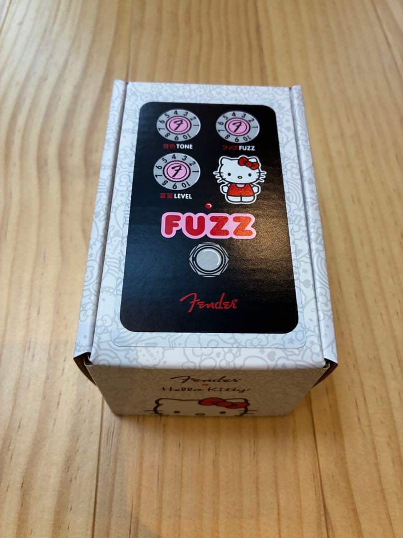 黒　Fender フェンダー Fuzz ハロー キティ ファズ　エフェクター FENDER Fender x Hello Kitty Fuzz Pedal Black / フェンダー ハロー
