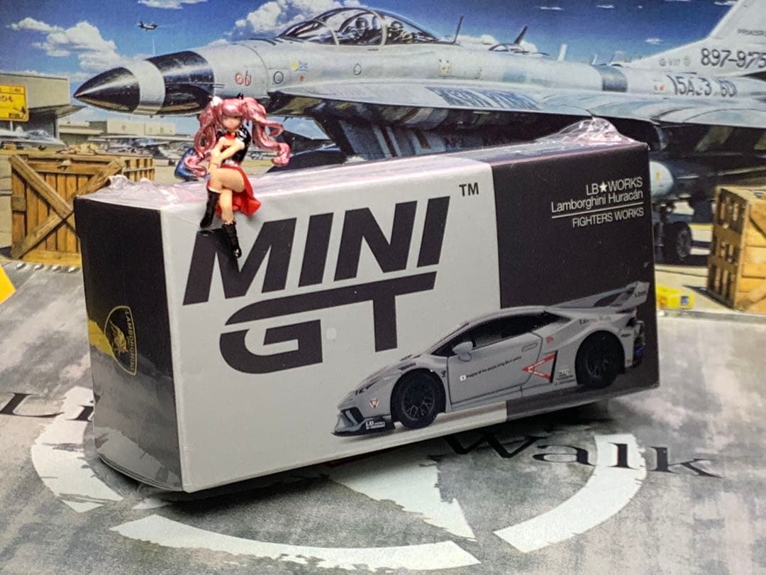 miniGT 258 1/64 LBWK ウラカン LBファイター1台(RHD) - メルカリ